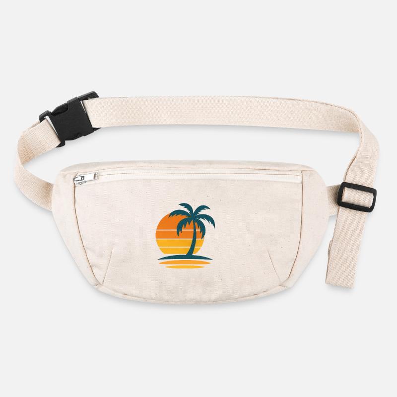 Sail & Sunset – Retro Ocean Calm Stanley/Stella recycelte Gürteltasche