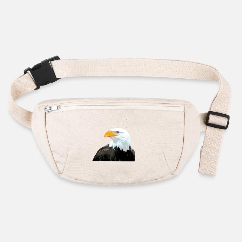 Bald Eagle Bird Statement Cool Animals Stanley/Stella recycled Hip Bag 