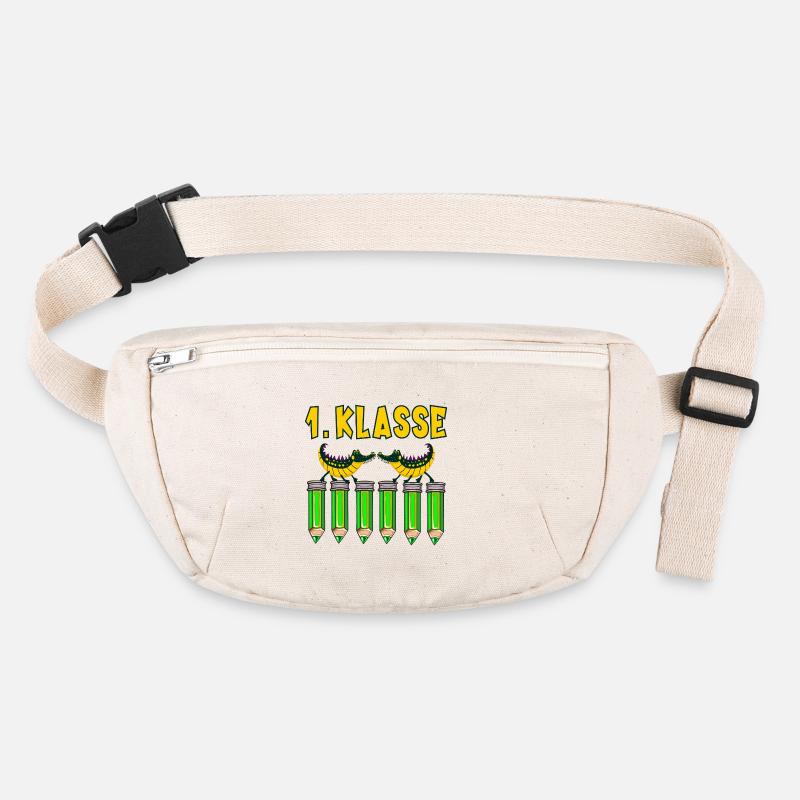 Einschulung 1. Klasse Alligatoren Stanley/Stella recycelte Gürteltasche