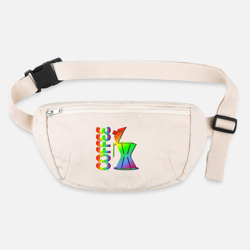 RAINBOW PRIDE KAFFEE ESPRESSO Stanley/Stella recycelte Gürteltasche