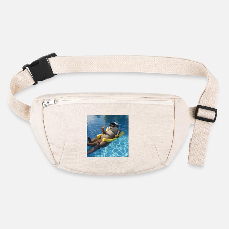 Loutre en vacances Sac banane recyclé Stanley/Stella