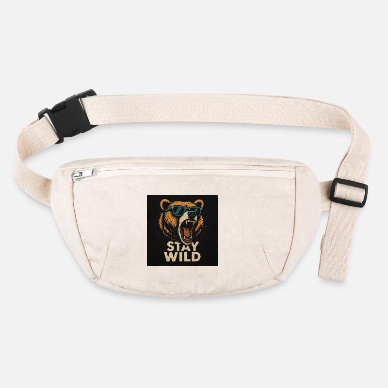 Restez sauvage Sac banane recyclé Stanley/Stella