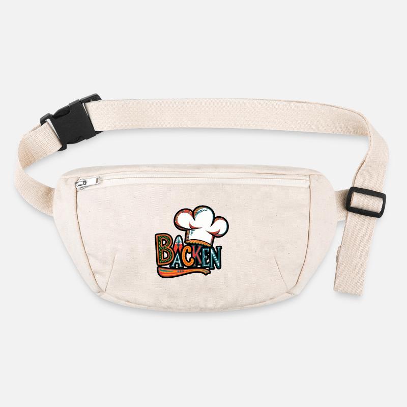 Baker chef hat illustration Stanley/Stella recycled Hip Bag 