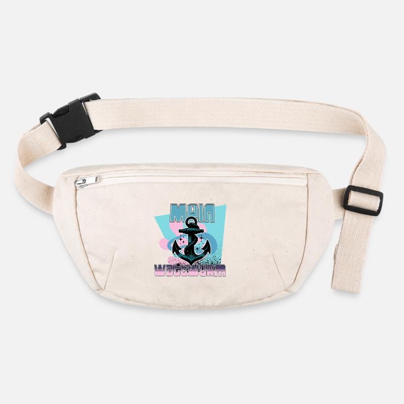 Maritime Anchor with Rope Design Stanley/Stella recycled Hip Bag 