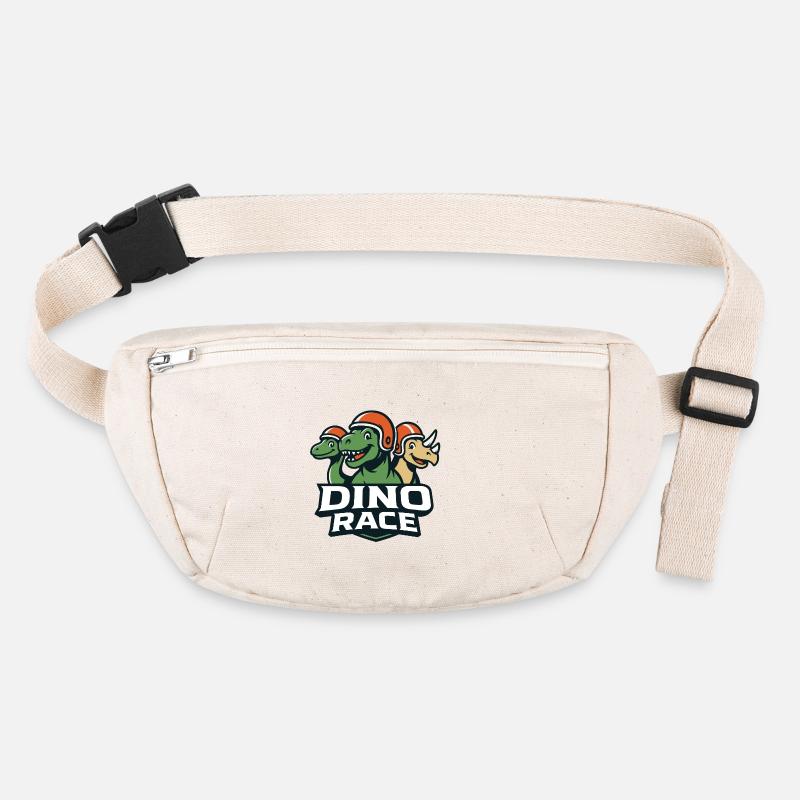 Logo Course de Dinosaure DinoRace Sac banane recyclé Stanley/Stella