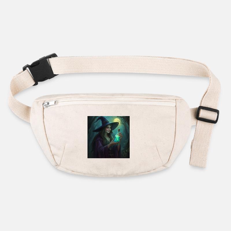 Sorcière de la forêt avec potion lumineuse Sac banane recyclé Stanley/Stella