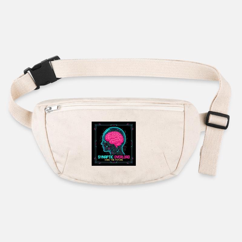 Surcharge synaptique Cerveau néon Sac banane recyclé Stanley/Stella