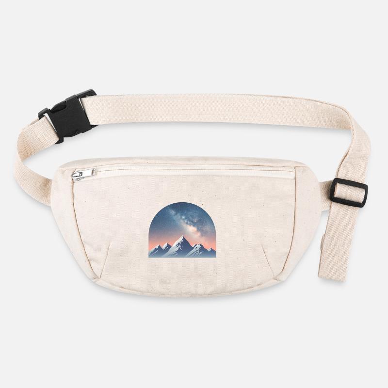 Milky Way Peak Under Star Dome Stanley/Stella recycled Hip Bag 