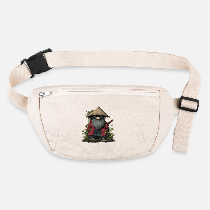 Drôle ninja nain de jardin avec épée Sac banane recyclé Stanley/Stella