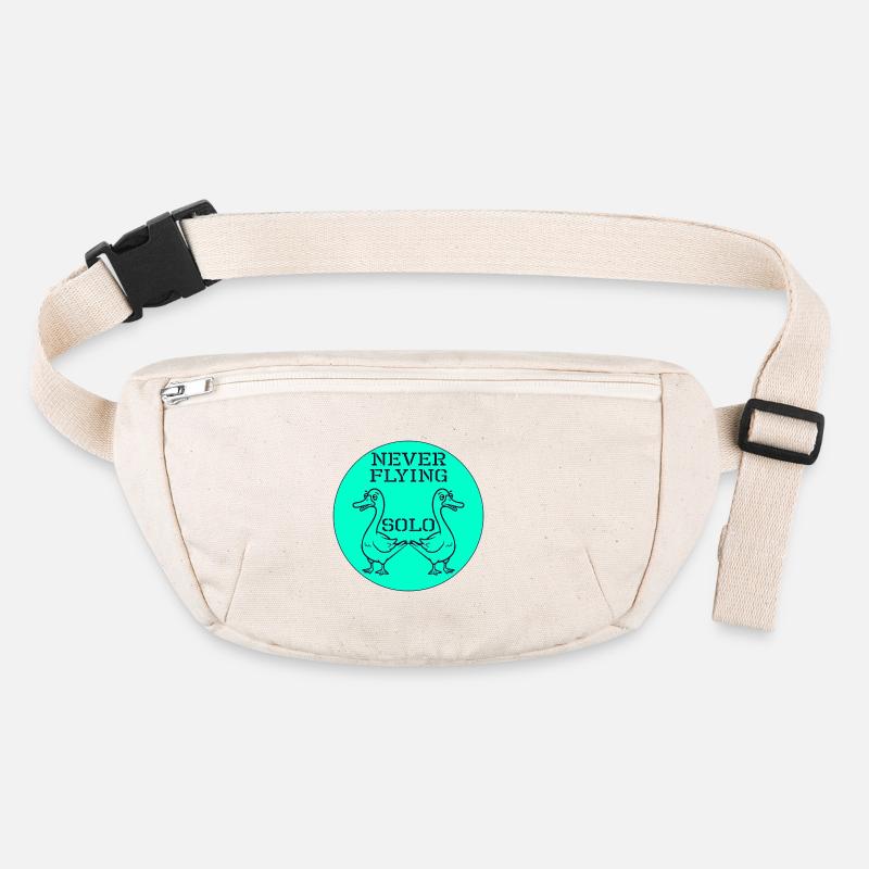 Goose Geese Fyling Stanley/Stella recycled Hip Bag 