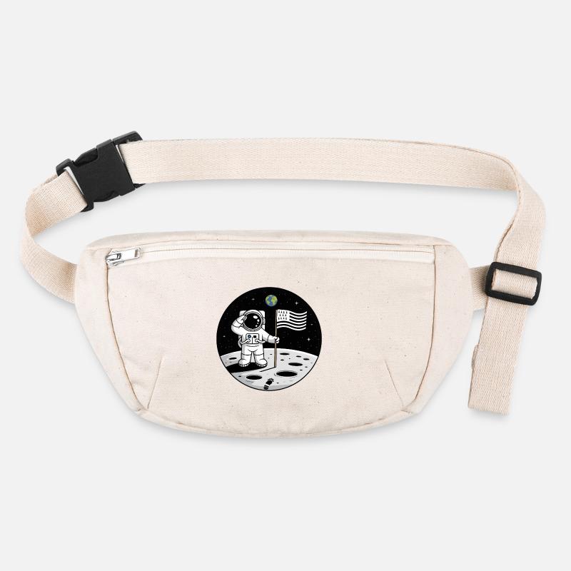 Breton Astronaut BZH Pride Space Humor Gwenn Stanley/Stella recycled Hip Bag 