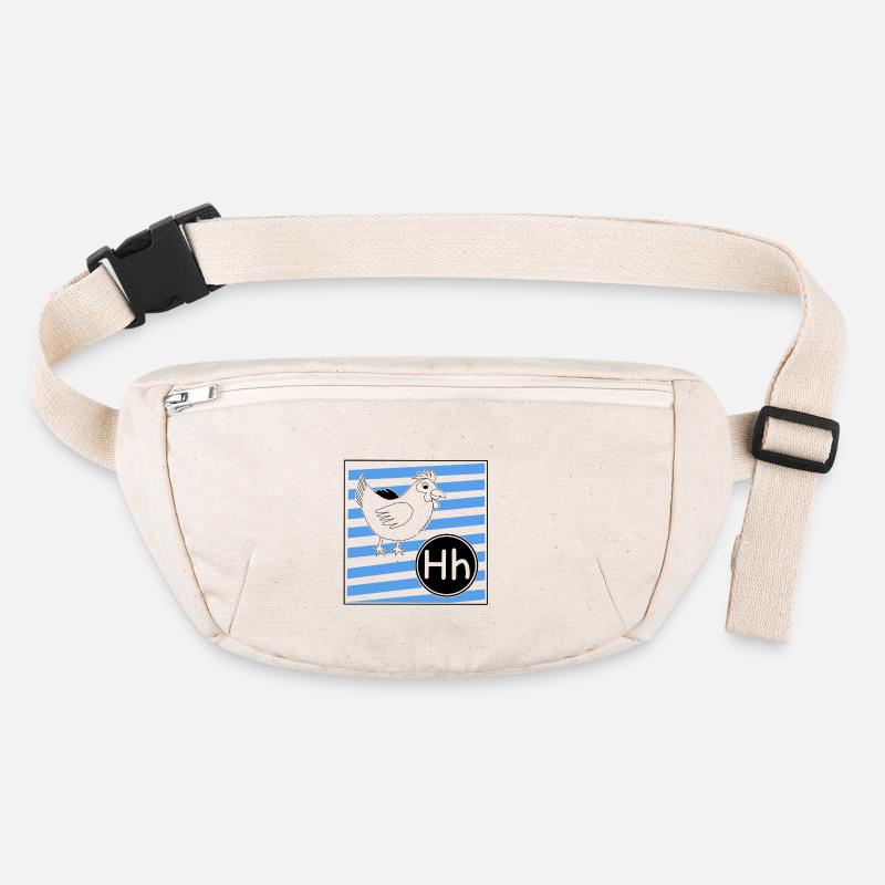 H for Chicken Stanley/Stella recycled Hip Bag 