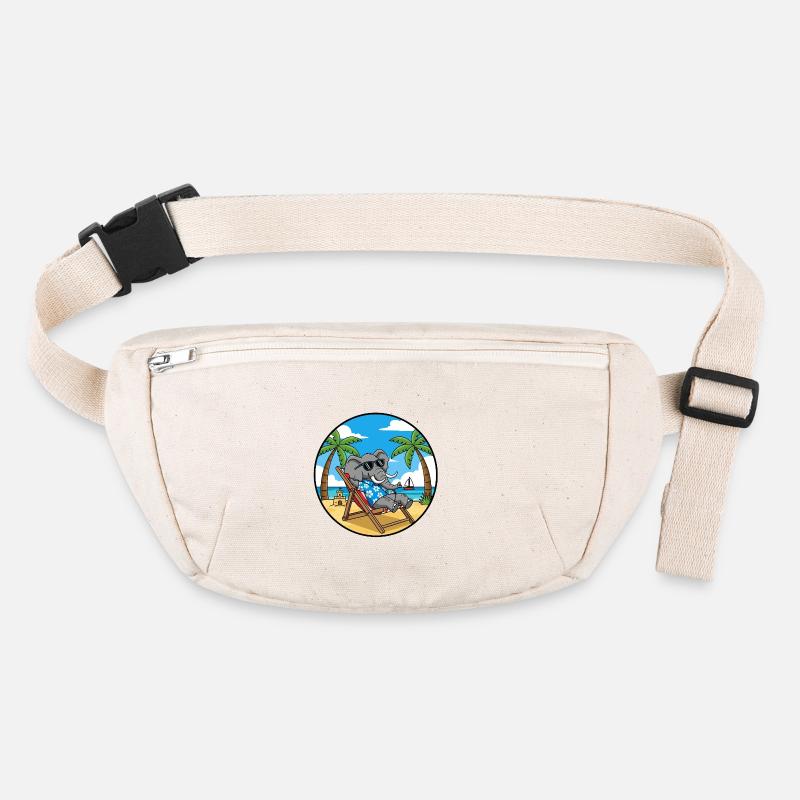 Cool Elephant Beach Vacation Summer Vibes Stanley/Stella recycled Hip Bag 