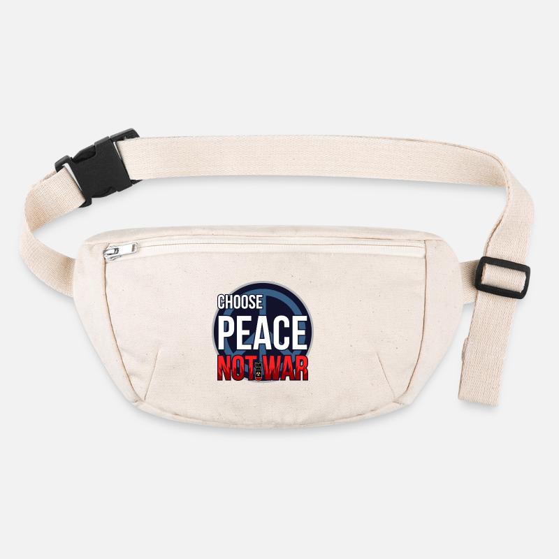Wähle Frieden, nicht Krieg Stanley/Stella recycelte Gürteltasche