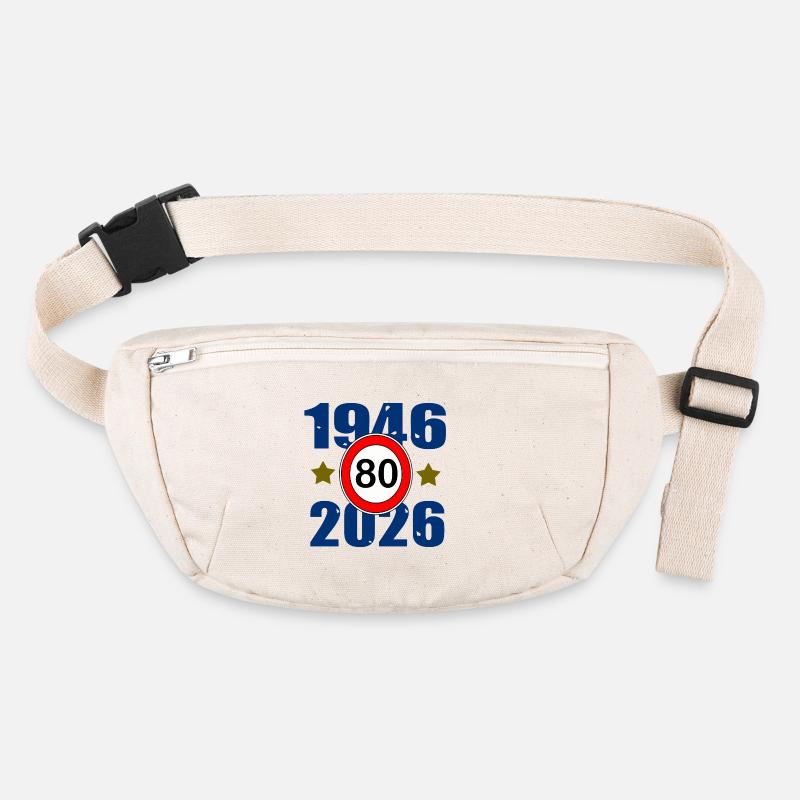 80e anniversaire 1946–2026 Sac banane recyclé Stanley/Stella