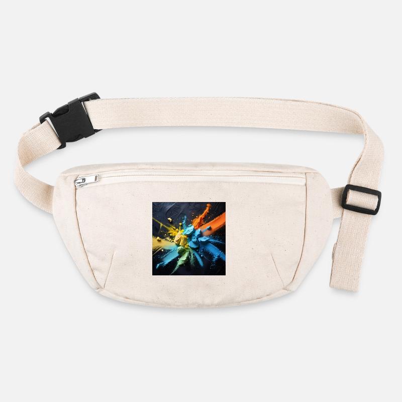 Rainbow dust explosion Stanley/Stella recycled Hip Bag 