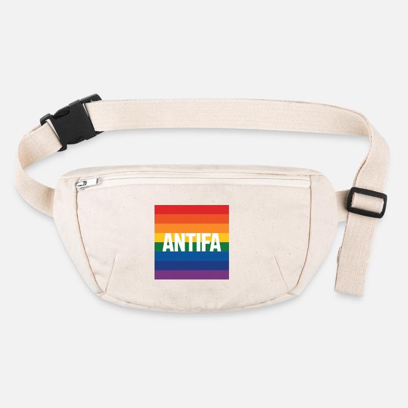 Antifa - Antifascist Merch Stanley/Stella recycled Hip Bag 