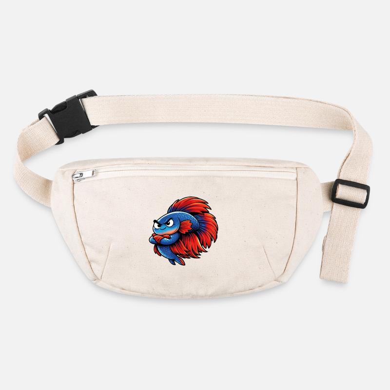 Betta bleu rouge Sac banane recyclé Stanley/Stella