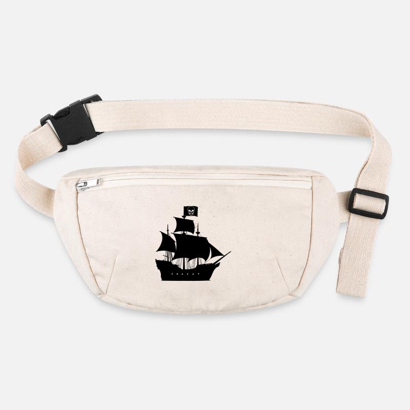 Piratenschiff Stanley/Stella recycelte Gürteltasche