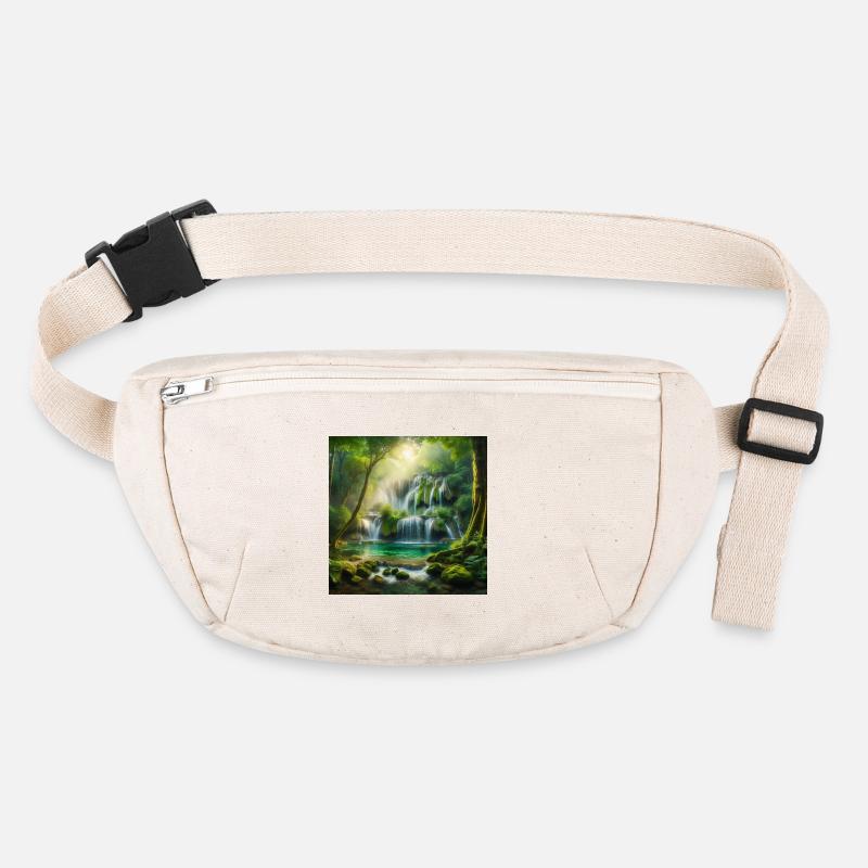 Wasserfall der Träume Stanley/Stella recycelte Gürteltasche