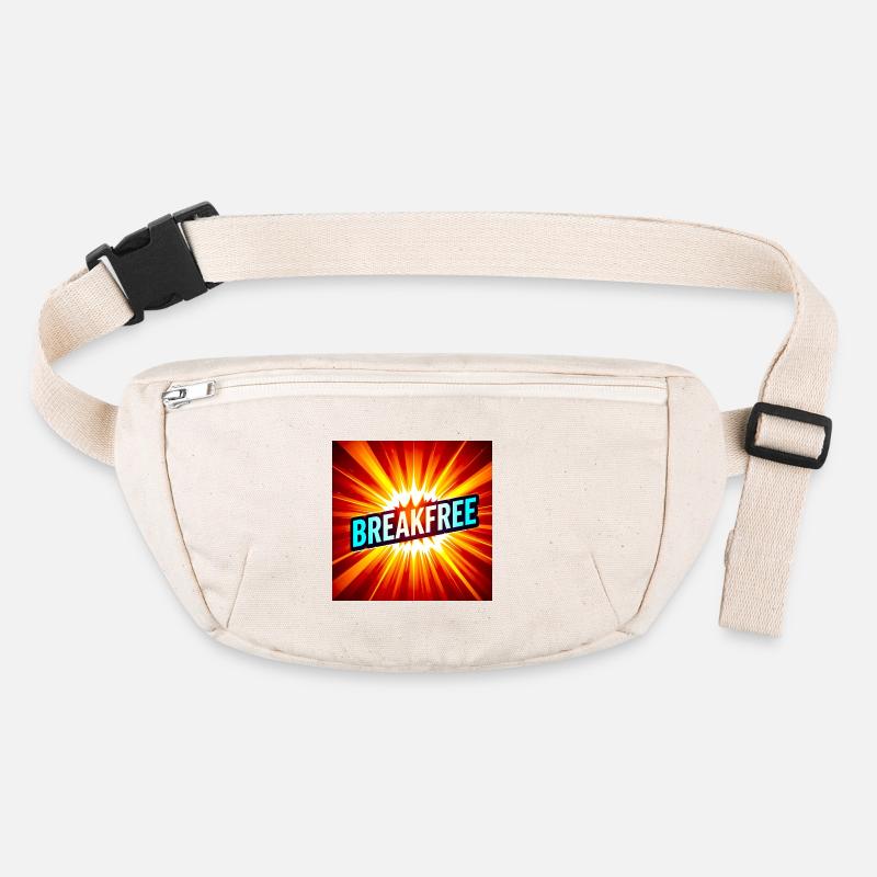 Breakfree Burst Graphic Stanley/Stella recycled Hip Bag 