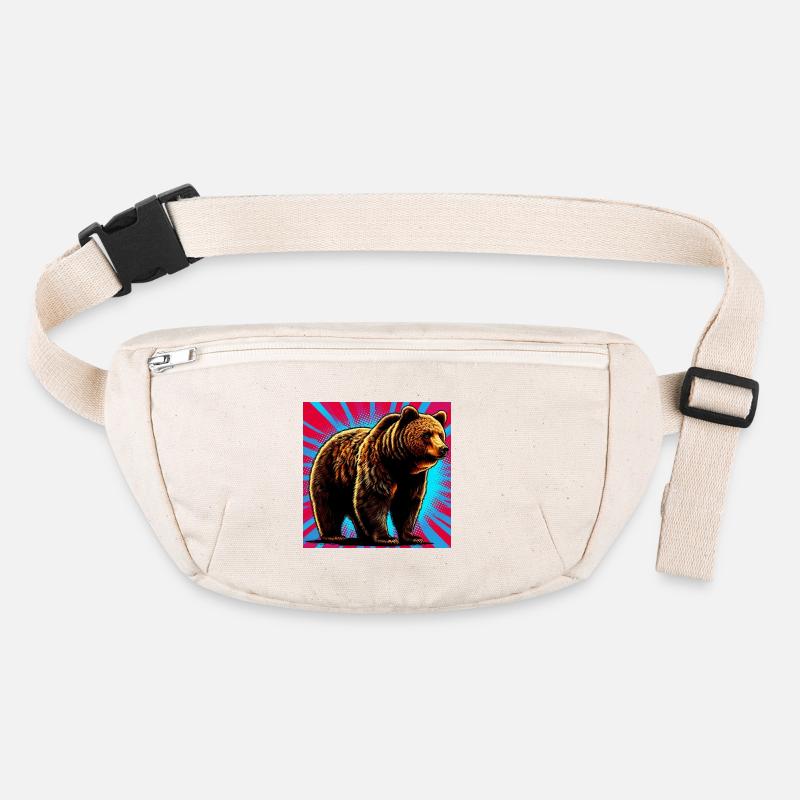 Bär Stanley/Stella recycelte Gürteltasche