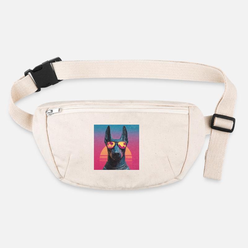 Anubis Synthwave - God on Vacation Stanley/Stella recycled Hip Bag 
