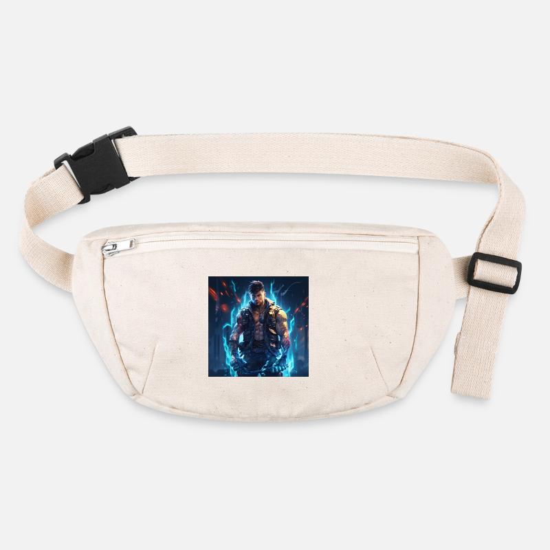 Nebula Ranger Neon Warrior Stanley/Stella recycled Hip Bag 