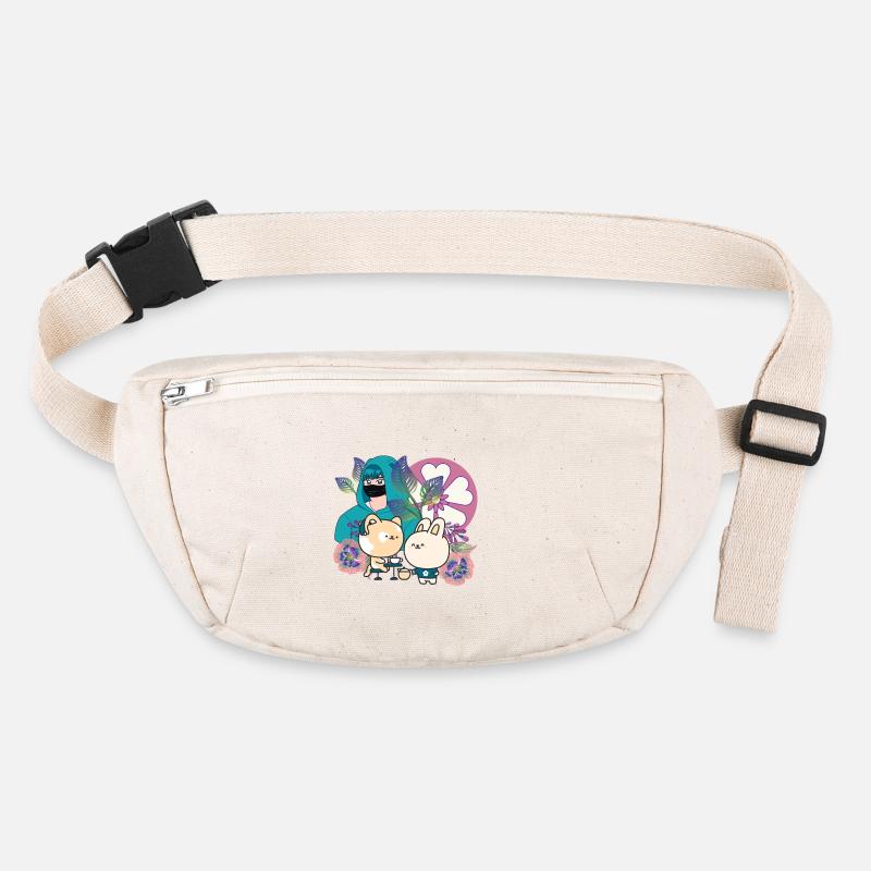 Groupe d’anime dans Mask with Cochlear Implant Art Sac banane recyclé Stanley/Stella