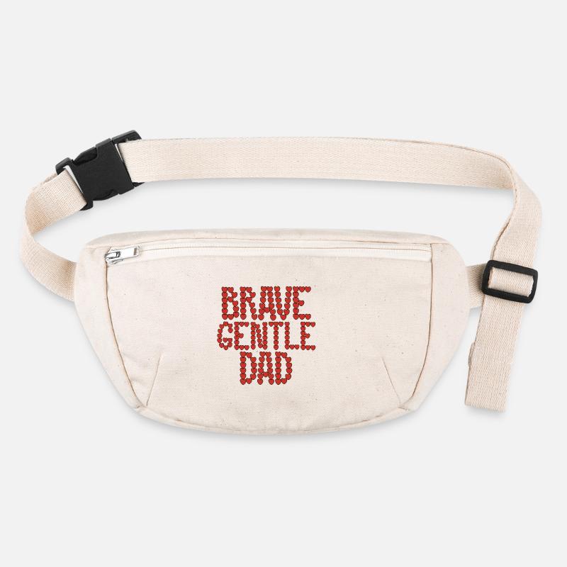 Brave gentle dad Stanley/Stella recycled Hip Bag 