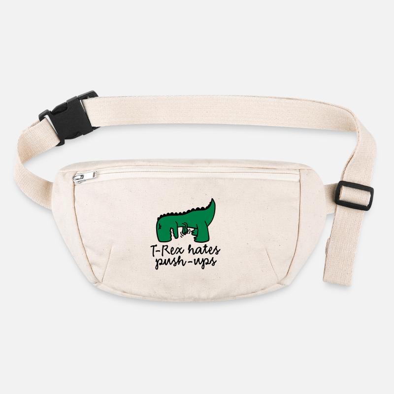 T-Rex déteste push-ups Sac banane recyclé Stanley/Stella