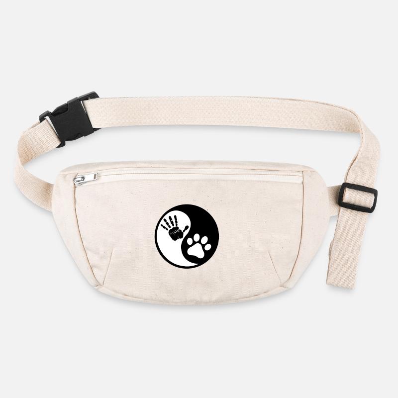 Hunde und Menschen Stanley/Stella recycelte Gürteltasche