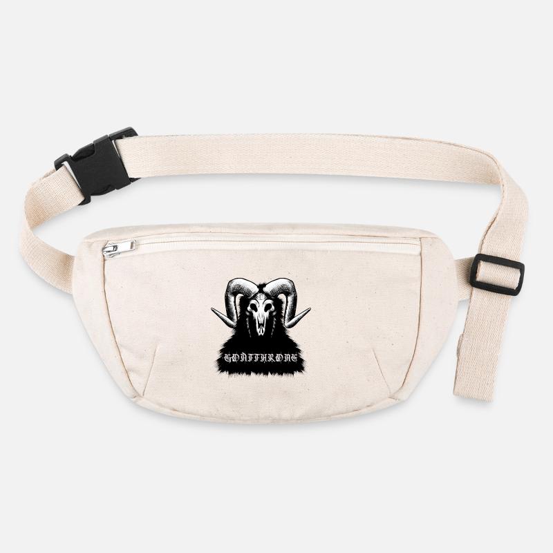 Goatthrone Goat Throne Design Metal DOOM Stanley/Stella recycled Hip Bag 