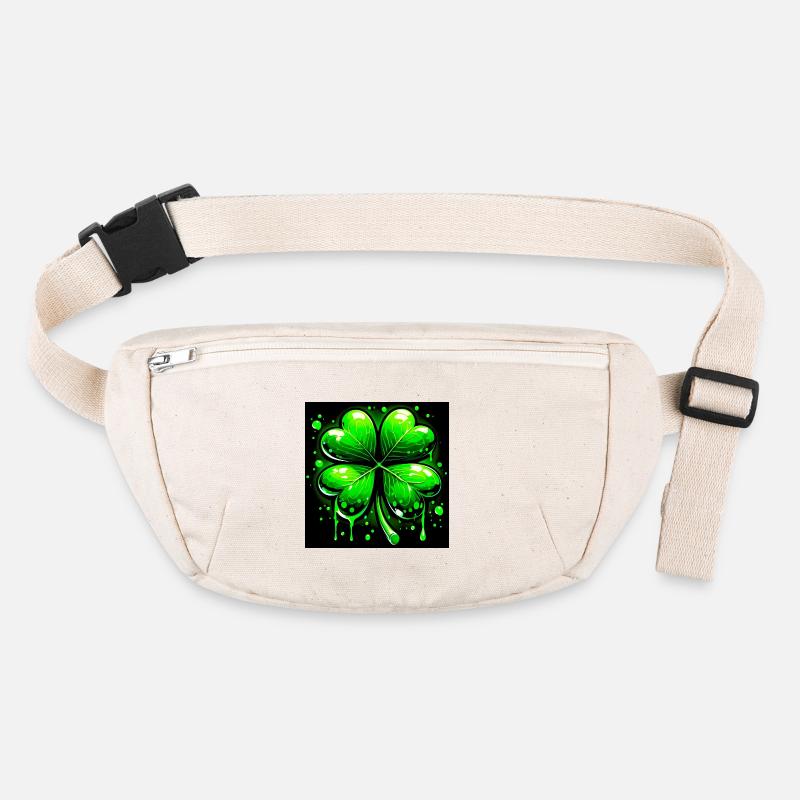 Vierblättriges Kleeblatt Stanley/Stella recycelte Gürteltasche
