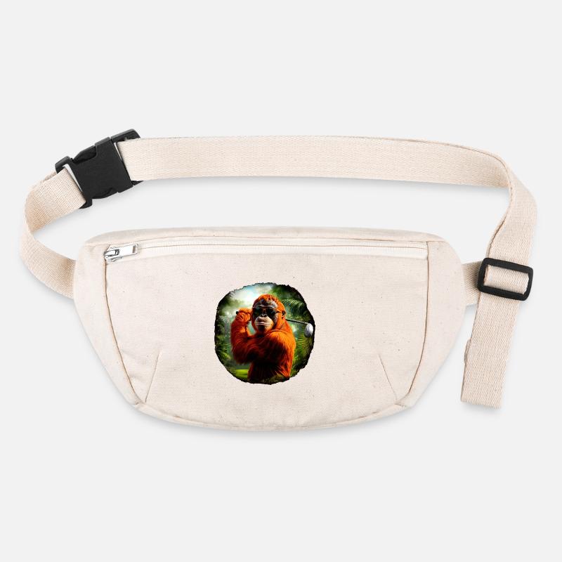 Orang-Utans Golf / Affe Stanley/Stella recycelte Gürteltasche