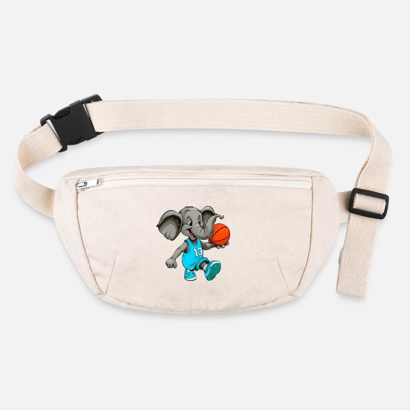 Elefanten Basketball Hooper Stanley/Stella recycelte Gürteltasche