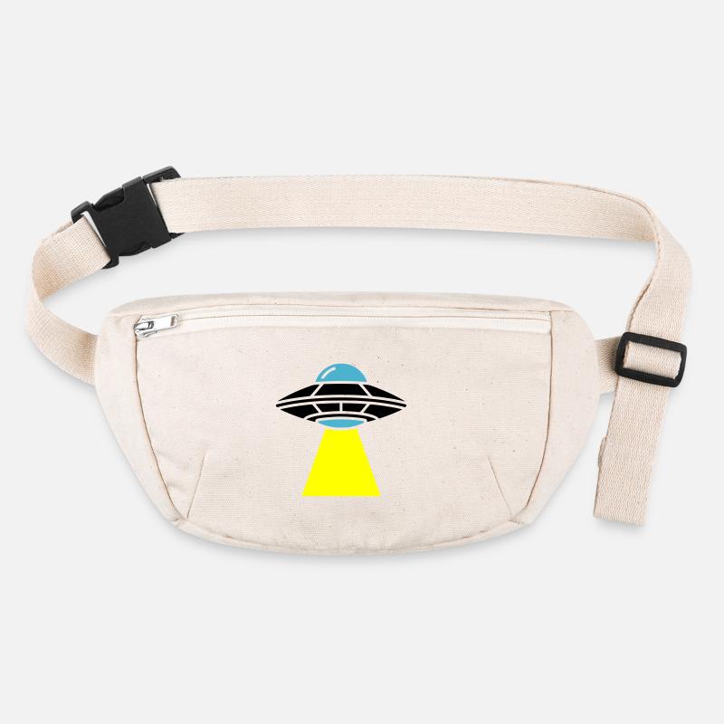 UFO Alien Raumschiff Licht Stanley/Stella recycelte Gürteltasche
