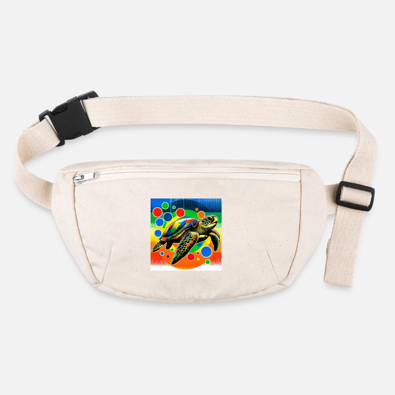 Schildkröte Stanley/Stella recycelte Gürteltasche
