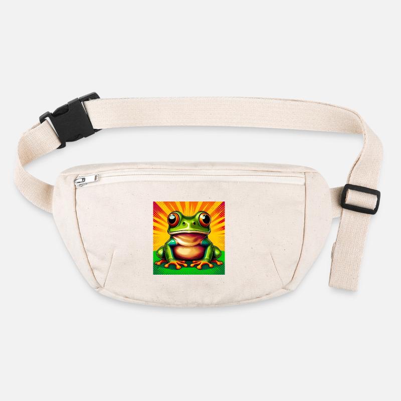 frog - Stanley/Stella recycled Hip Bag  - natural