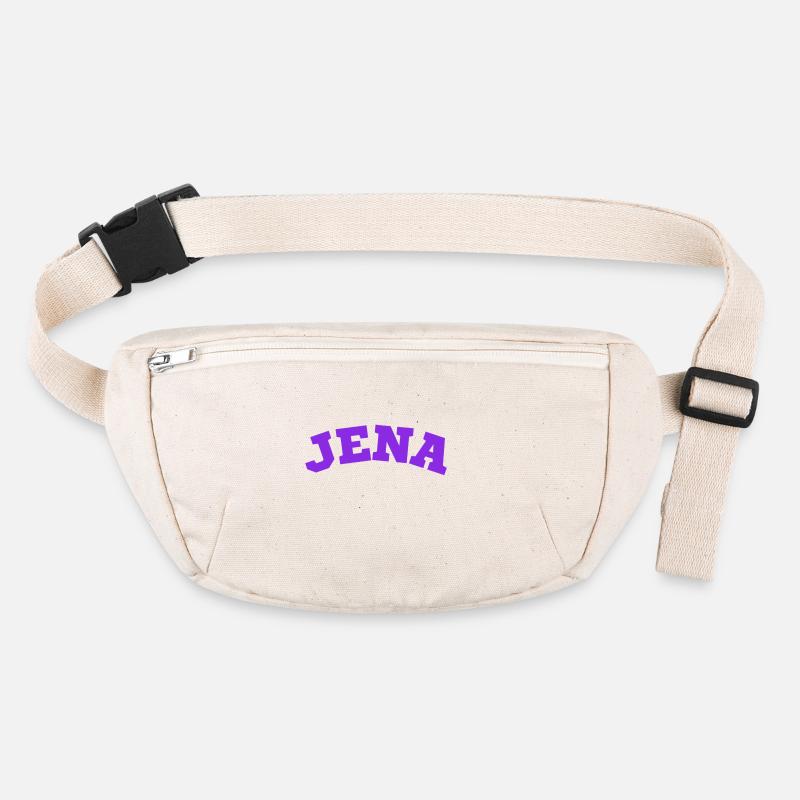 Jena - Stanley/Stella recycelte Gürteltasche - Naturweiß