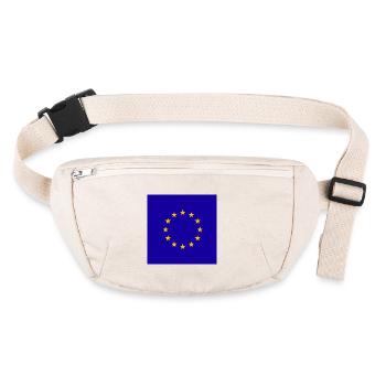 Europe, EU Symbol, Flag, Flag, Logo, Stars - Stanley/Stella recycled Hip Bag  - natural - Front