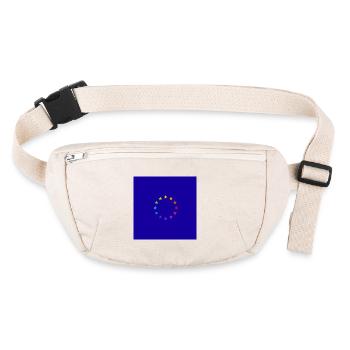 Europe, Colorful, EU Symbol, Flag, Rainbow - Stanley/Stella recycled Hip Bag  - natural - Front