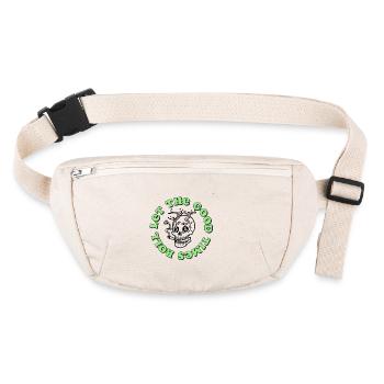 Let The Good Times Roll - Stanley/Stella recycled Hip Bag  - natural - Front