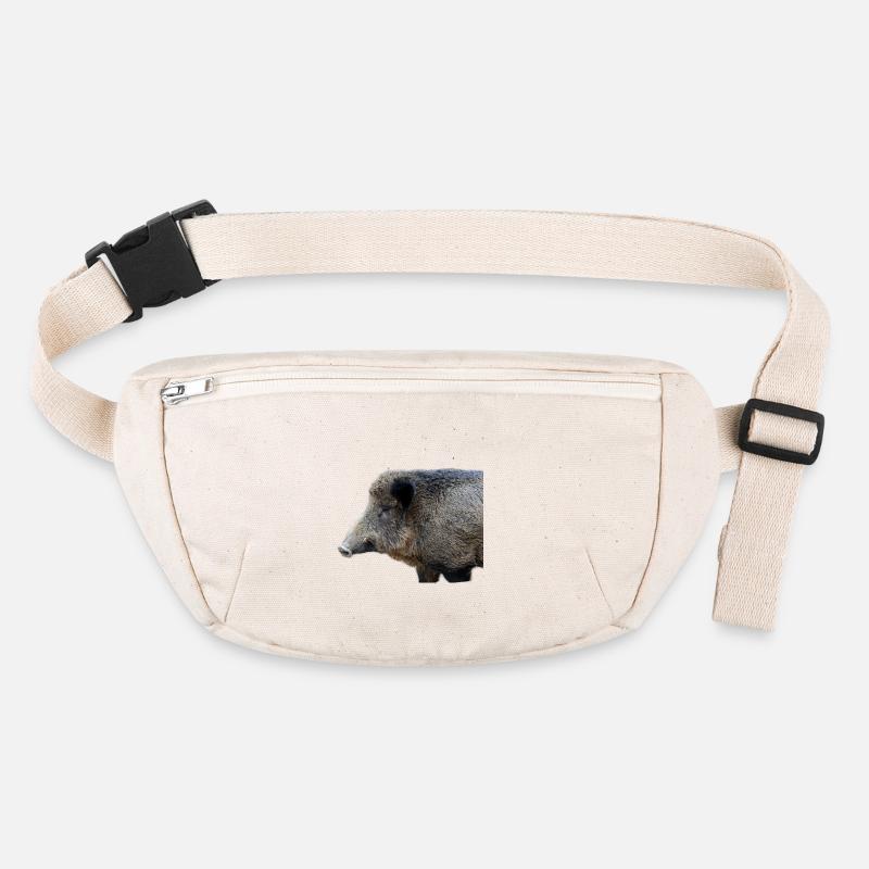 Wild boar Wild boar Pig Sow Pigs Stanley/Stella recycled Hip Bag 