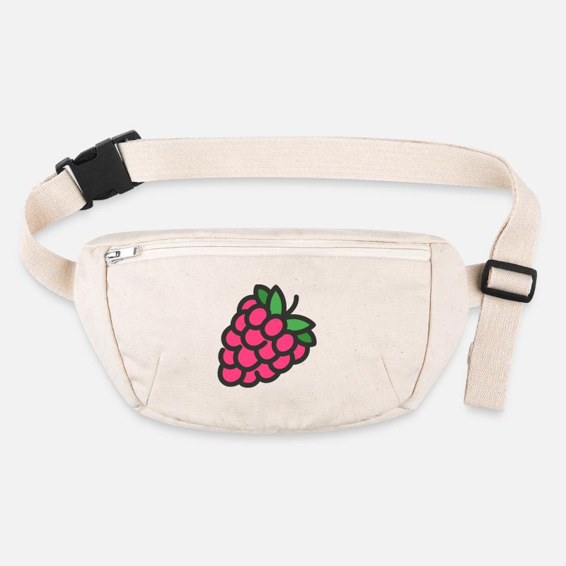 Raspberry - Himbeeren MOTIV Stanley/Stella recycelte Gürteltasche