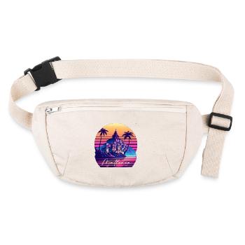 Majorca - Stanley/Stella recycled Hip Bag  - natural - Front