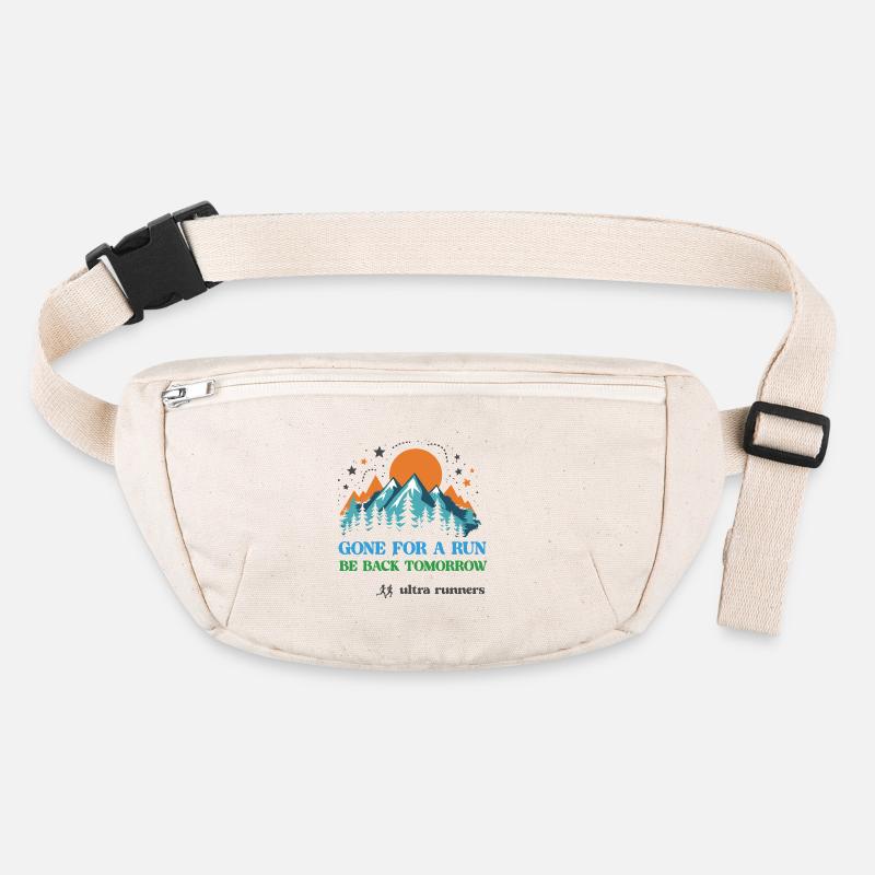 Gone For a Run - Be Back Tomorrow - Ultra Runners Stanley/Stella recycled Hip Bag 