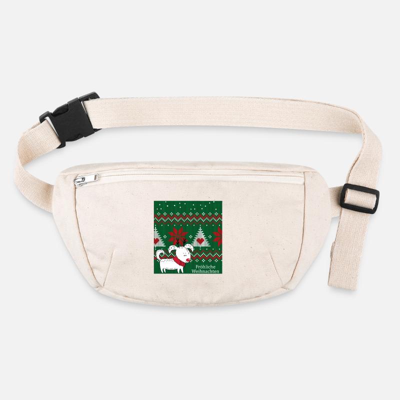Joyeux Noël Sac banane recyclé Stanley/Stella