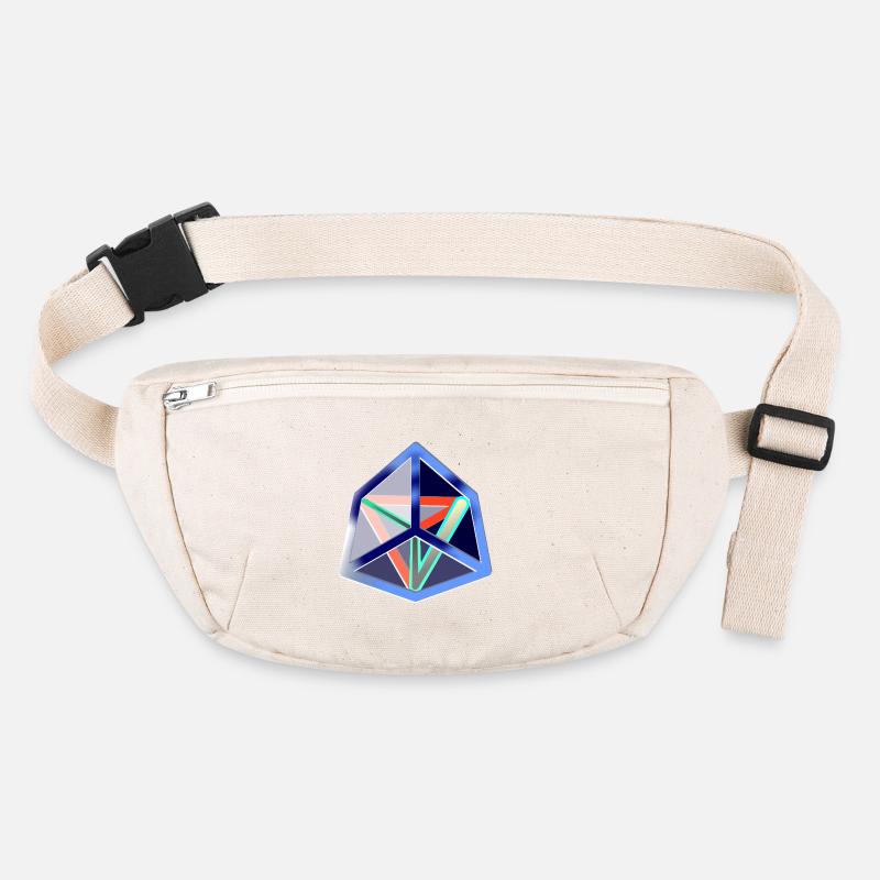 Mouvement géométrique (Icy Cube) Sac banane recyclé Stanley/Stella