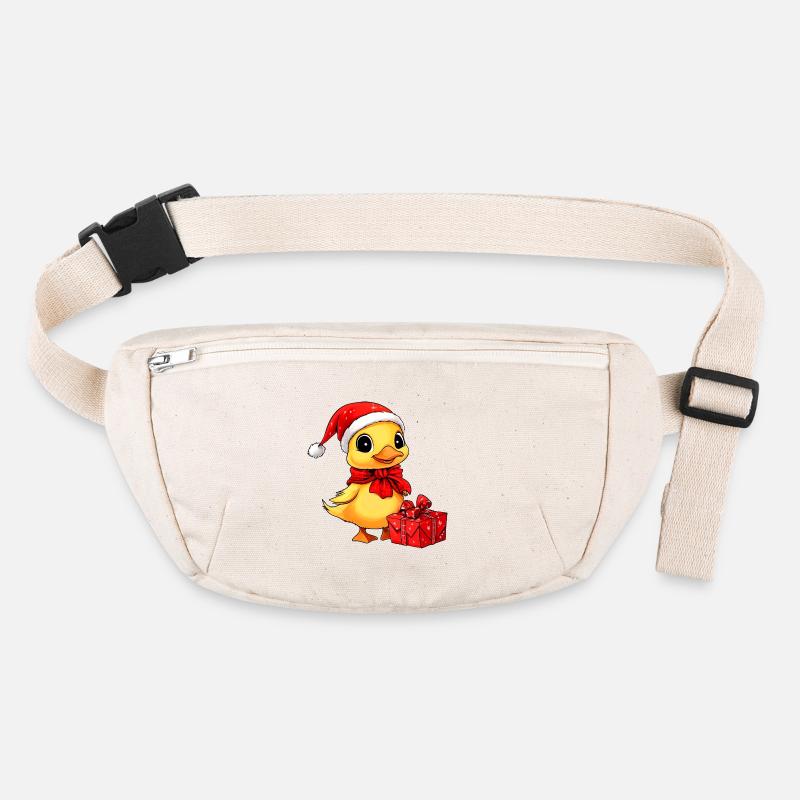 Duck Christmas Stanley/Stella recycled Hip Bag 